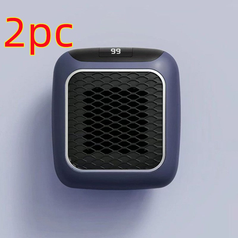 Compacte Stekkerverwarmer 800W met Digitaal Display en 3 Warmtestanden voor Energiezuinig Verwarmen van Kamers | Sulvida