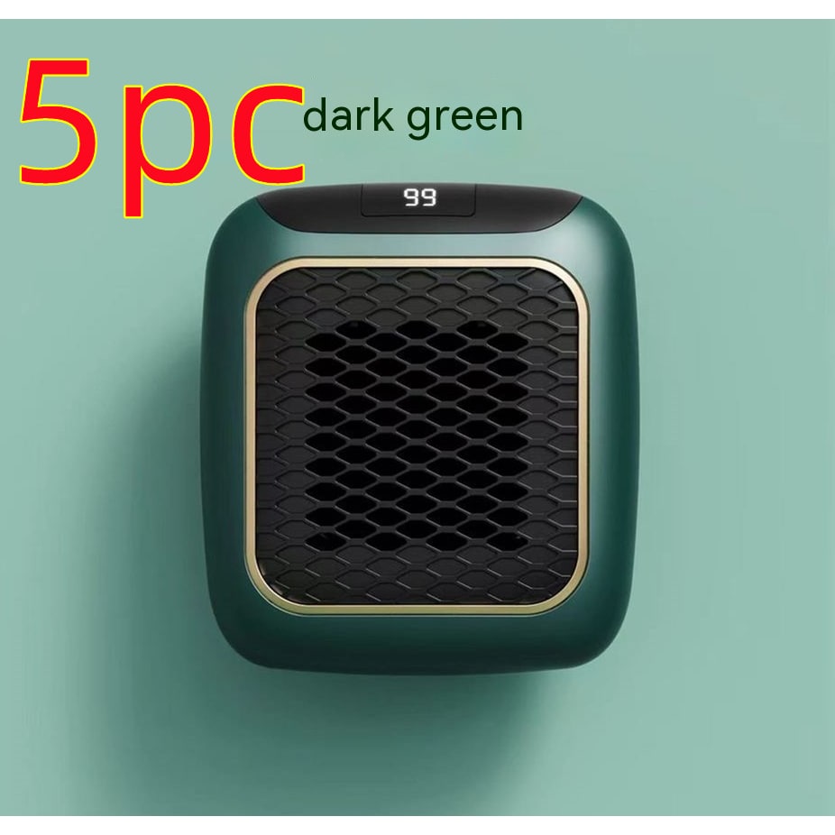 Compacte Stekkerverwarmer 800W met Digitaal Display en 3 Warmtestanden voor Energiezuinig Verwarmen van Kamers | Sulvida