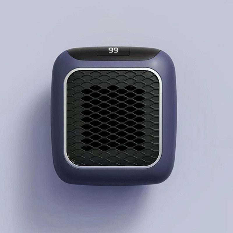 Compacte Stekkerverwarmer 800W met Digitaal Display en 3 Warmtestanden voor Energiezuinig Verwarmen van Kamers | Sulvida