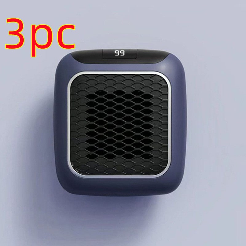 Compacte Stekkerverwarmer 800W met Digitaal Display en 3 Warmtestanden voor Energiezuinig Verwarmen van Kamers | Sulvida