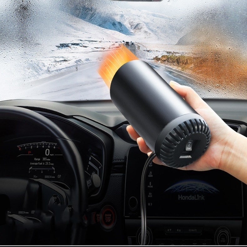 Auto Ontdooier met Ventilator 12V Verwarming Ruitblazer Ontwasemer Draagbaar Apparaat voor Helder Zicht | Sulvida