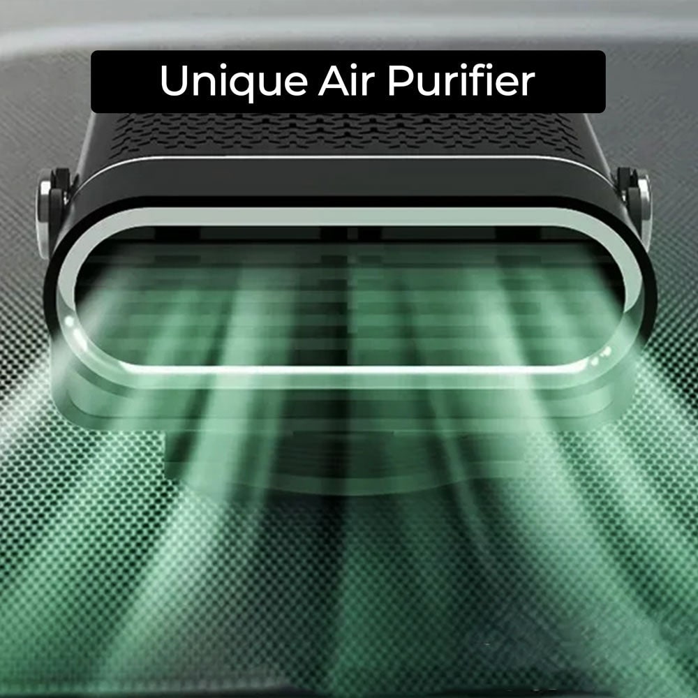 Mobiele Autoverwarmer 12V met Snelle Opwarmfunctie en Ontwaseming voor Autoruit Ontdooien Compact Design | Sulvida