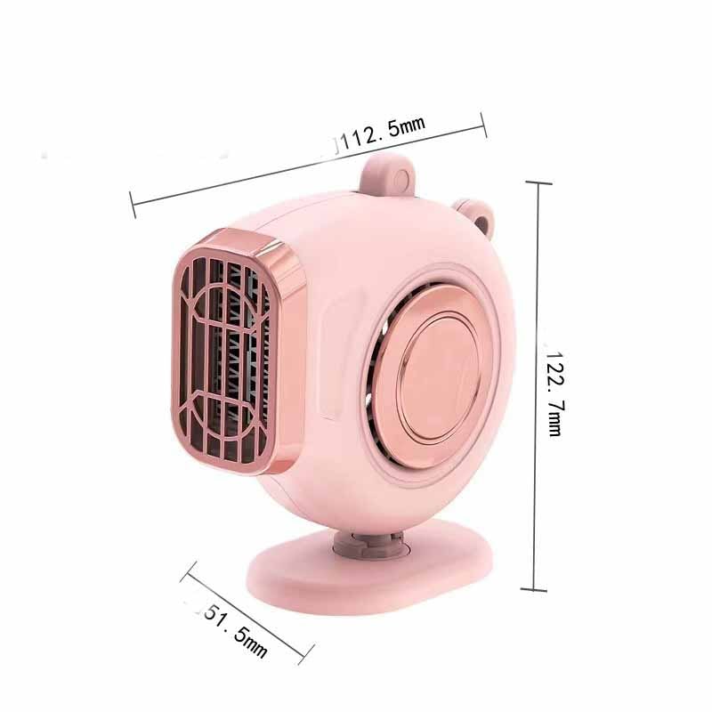 12V Auto-Ontdooier met Draaibare Houder – Verwarming Ontwaseming Demister Voorruit Ontwasemer Autoruit | Sulvida