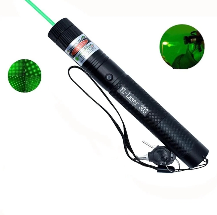 Draagbare Laserpointer Hoge Intensiteit Presentaties Sterren Kijken Rood Groen Lichtstraal Precisie Rechargeable | Sulvida