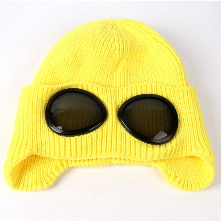 Unisex Aviator Wintermuts met Warme Voering – Pilotenmuts Herfst Winter Outdoor Skiën Wintersport Sneeuw | Sulvida