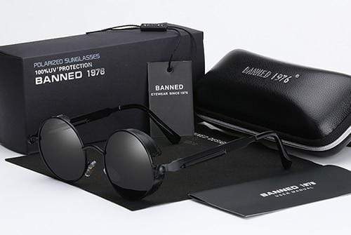 Ronde Zonnebril Gepolariseerd Metalen Frame Unisex Vintage Urban Oogbescherming UV400 Stijlvol Retro Design | Sulvida