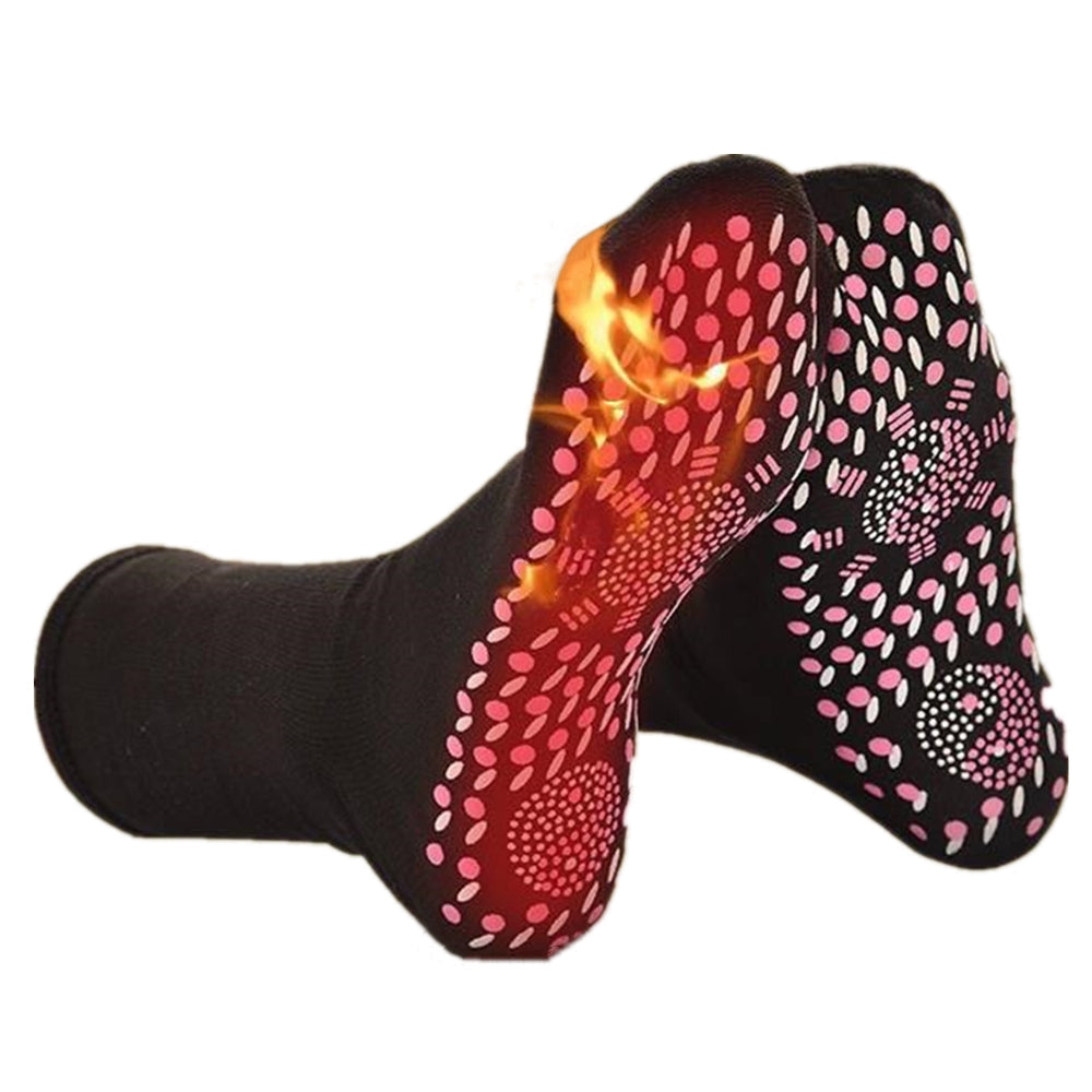 Zelfverwarmende Magnetische Sokken Uniseks Massage Anti-Vermoeidheid Warme Voeten Comfort Thermosokken | Sulvida