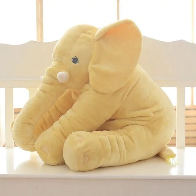 Zachte Pluche Olifant Knuffel 40-60 cm Kinderkussen Speelgoed Decoratie Kinderkamer Grijs Blauw Roze | Sulvida
