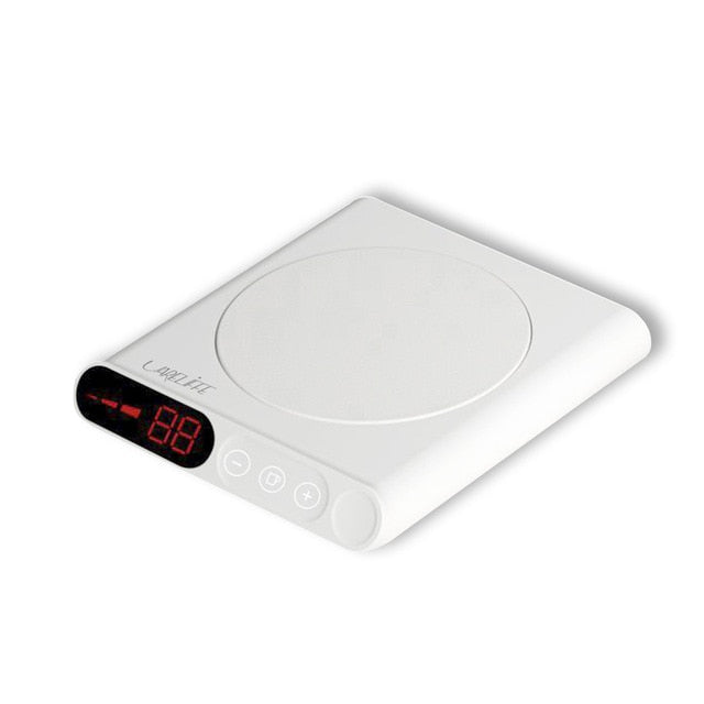USB Mokwarmer voor Warme Koffie & Thee – Compact Verwarmingsplateau 60°C met Antislip Bodem voor Bureau | Sulvida