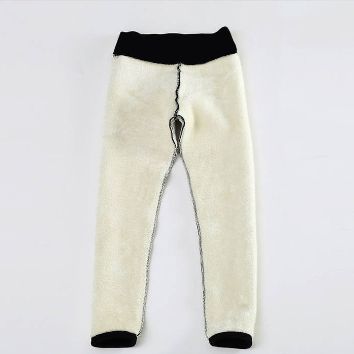 Fleece Thermo Dameslegging Warm Gevoerd Stretch Thermische Winterbroek Comfortabel Ondergoed voor Herfst | Sulvida