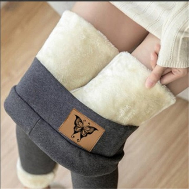 Fleece Thermo Dameslegging Warm Gevoerd Stretch Thermische Winterbroek Comfortabel Ondergoed voor Herfst | Sulvida