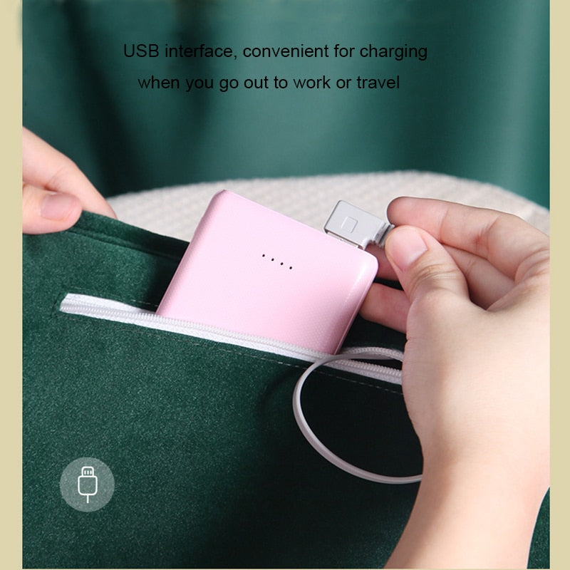 Elektrische Handwarmer USB Oplaadbaar Draagbaar Opvouwbaar Handwarmapparaat voor Koudebescherming Winter | Sulvida