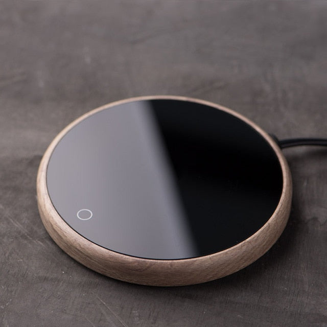 Keramische Mokverwarmer met Temperatuurregeling – Elegante Onderzetter voor Warme Koffie en Thee – Automatische Uitschakeling en Waterdichte Coating | Sulvida