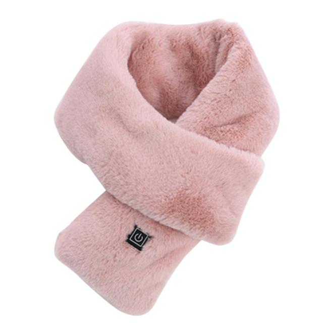 Verwarmbare USB-sjaal met 3 temperatuurstanden – Zachte fleece halsdoek voor dames en heren winter thuiswerk | Sulvida