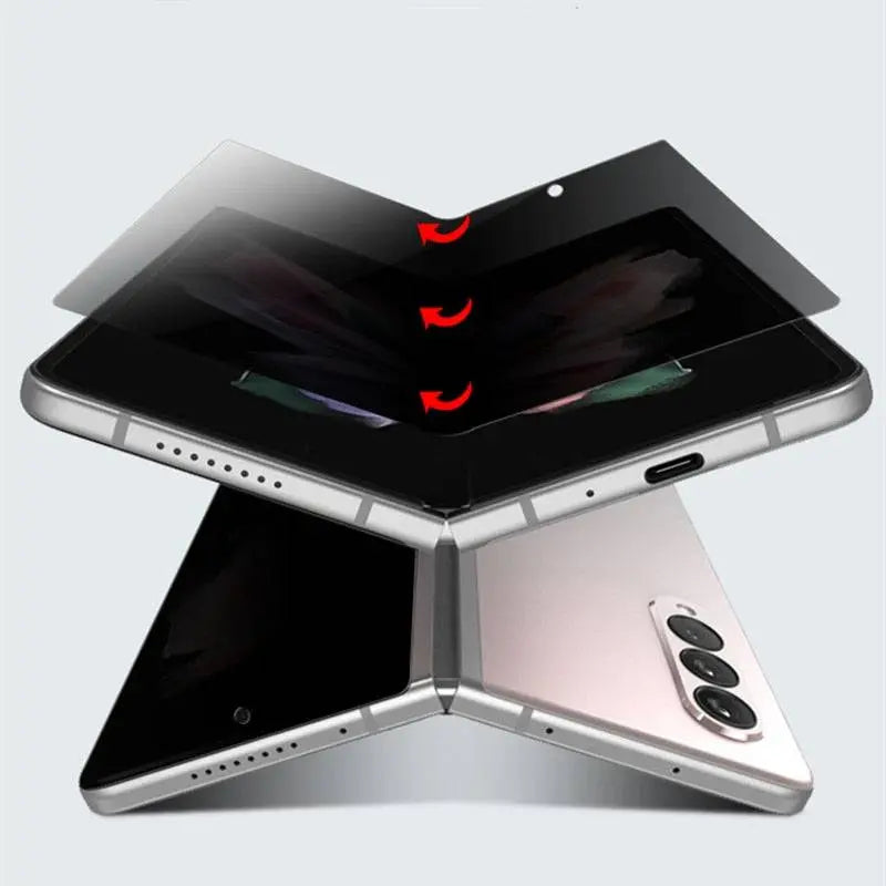 Film de protection d’écran de confidentialité Samsung Galaxy Z Fold 3 5G, anti-espion, sans reflets | Sulvida
