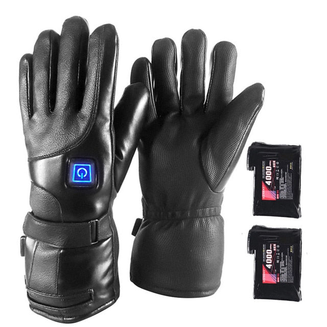 Verwarmde Handschoenen Winddicht Touchscreen Oplaadbaar 7.4V 2800mAh 3 Temperaturen Ski Wandel Fiets | Sulvida
