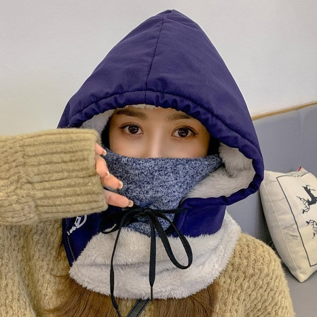 Unisex Winter Muts met Vizier en Fleece Voering – Dikke Capuchon Trapper Hat Windbestendig Warm voor Buiten | Sulvida