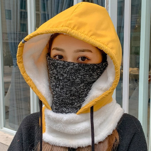 Unisex Winter Muts met Vizier en Fleece Voering – Dikke Capuchon Trapper Hat Windbestendig Warm voor Buiten | Sulvida