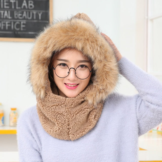 Unisex Winter Muts met Vizier en Fleece Voering – Dikke Capuchon Trapper Hat Windbestendig Warm voor Buiten | Sulvida