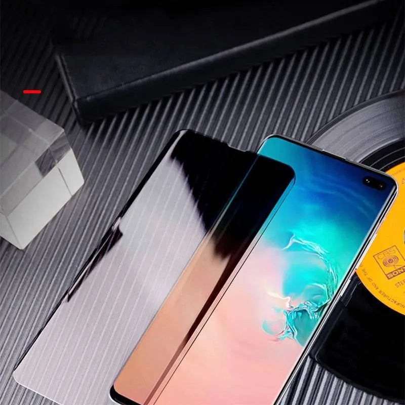 Protection d’écran anti-espion pour Samsung Galaxy S22 S22 Plus S22 Ultra, verre trempé avec protection UV et filtre anti-espion | Sulvida