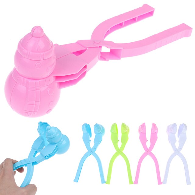 Sneeuwbalmaker voor kinderen met 3 diervormen vormpjes winter sneeuw zand speelgoed buiten tuin strand | Sulvida
