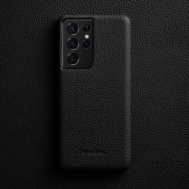 Étui de téléphone en cuir avec porte-cartes pour Galaxy S22 Ultra, S21 Plus et S20, coque de protection portefeuille pour téléphone | Sulvida