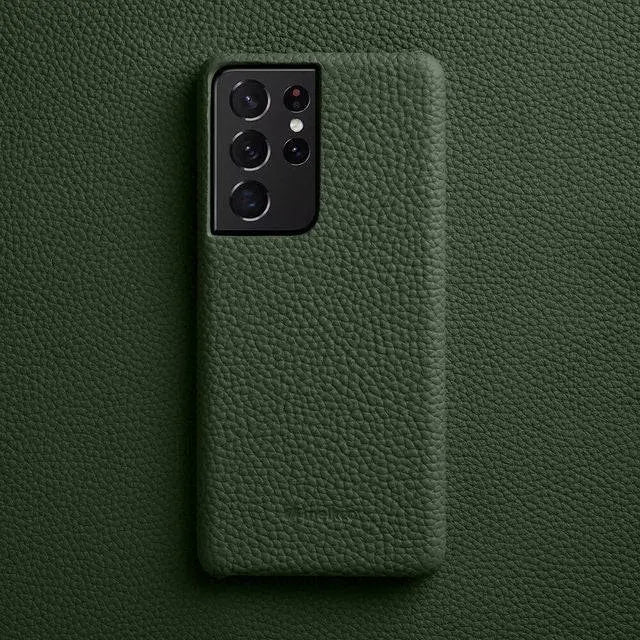 Étui de téléphone en cuir avec porte-cartes pour Galaxy S22 Ultra, S21 Plus et S20, coque de protection portefeuille pour téléphone | Sulvida