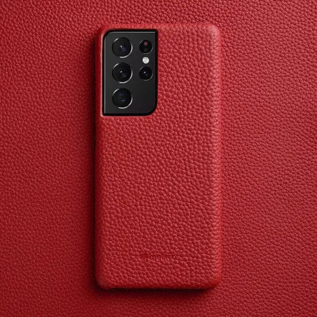 Étui de téléphone en cuir avec porte-cartes pour Galaxy S22 Ultra, S21 Plus et S20, coque de protection portefeuille pour téléphone | Sulvida