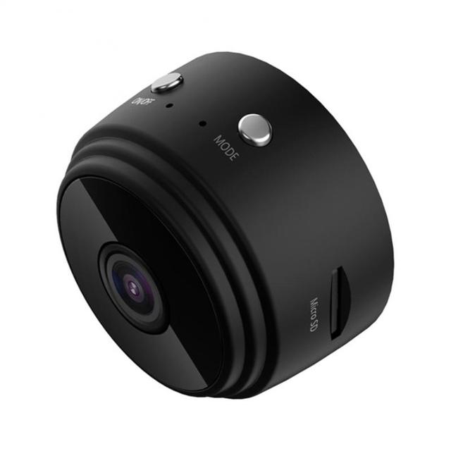 Draadloze Mini Beveiligingscamera HD 1080P WiFi 150° Kijkhoek Nachtzicht Compacte Bewakingscamera Binnen | Sulvida