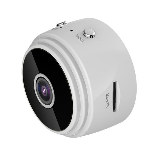 Draadloze Mini Beveiligingscamera HD 1080P WiFi 150° Kijkhoek Nachtzicht Compacte Bewakingscamera Binnen | Sulvida