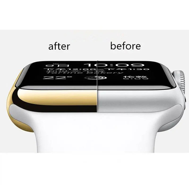 Protection d’écran Apple Watch 44 mm Series 4, protection de l’écran avec coque, couverture intégrale | Sulvida