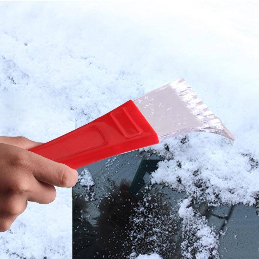 IJskrabber auto sneeuw ijsverwijdering voorruit winter kegelvormig ontwerp krasvrij kunststof handschoen | Sulvida