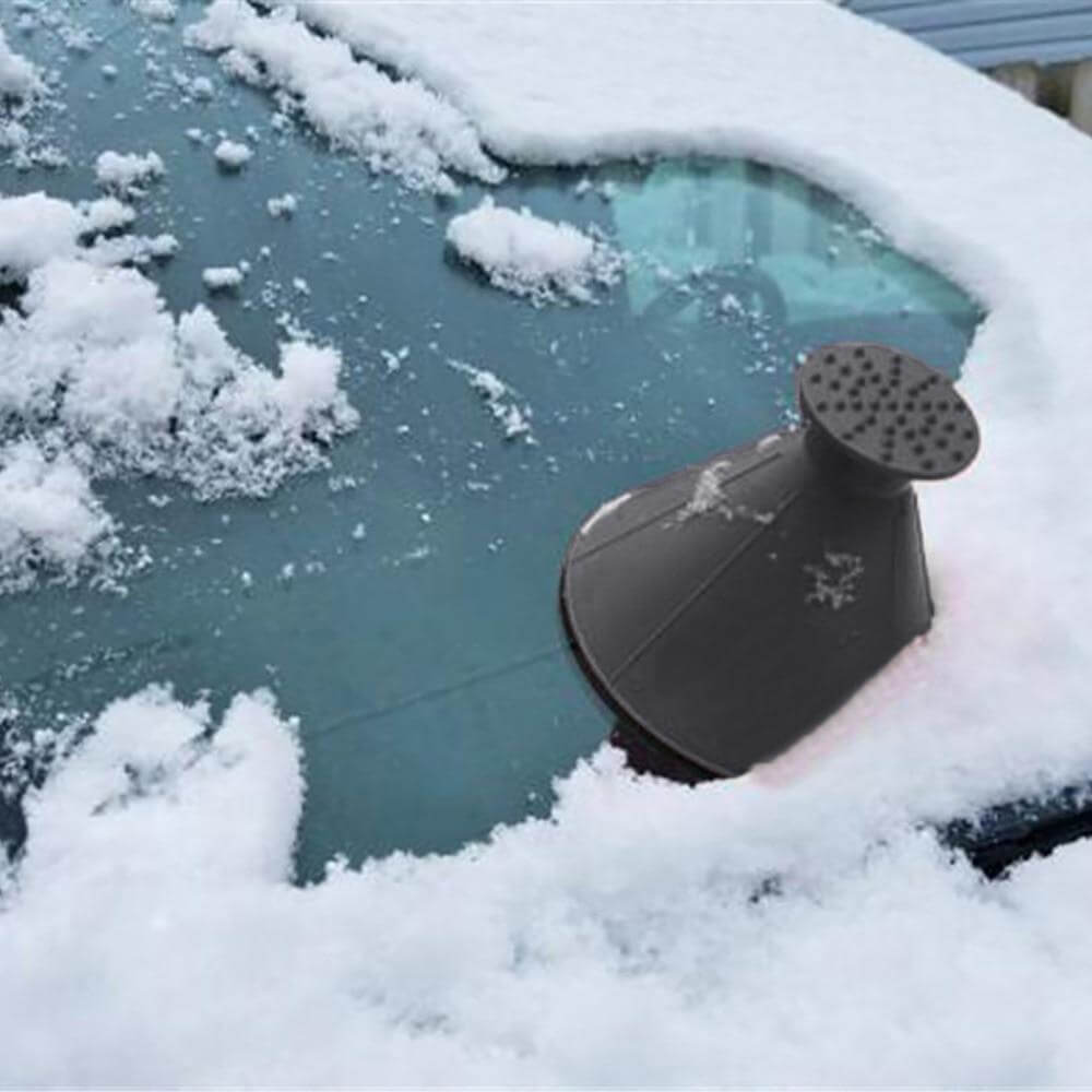 Magische Kegelvormige IJskrabber Sneeuwschraper Voorruit Winter Auto Verwijderaar Ontdooien Schoonmaken | Sulvida