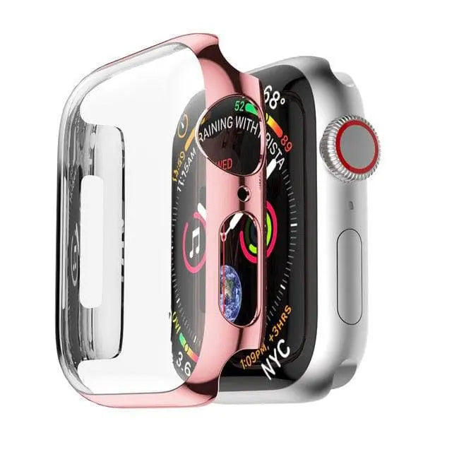 Protection d’écran Apple Watch 44 mm Series 4, protection de l’écran avec coque, couverture intégrale | Sulvida