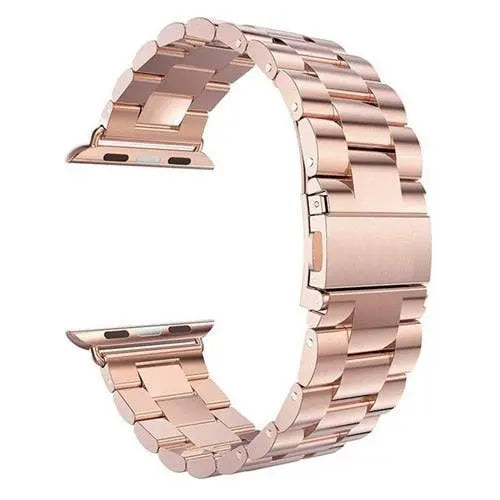 Bracelet de montre en acier inoxydable pour Apple Watch Series 12 et Ultra 4, bracelet métallique haut de gamme 42/46/49 mm | Sulvida