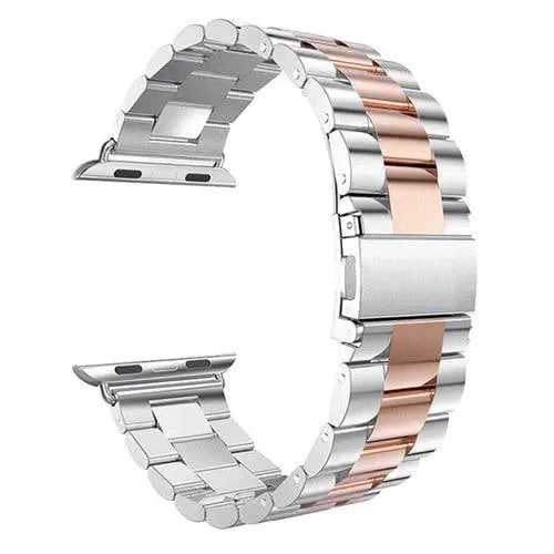 Bracelet de montre en acier inoxydable pour Apple Watch Series 12 et Ultra 4, bracelet métallique haut de gamme 42/46/49 mm | Sulvida