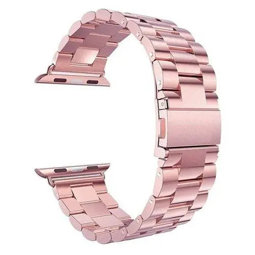 Bracelet de montre en acier inoxydable pour Apple Watch Series 12 et Ultra 4, bracelet métallique haut de gamme 42/46/49 mm | Sulvida