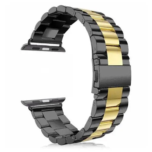 Bracelet de montre en acier inoxydable pour Apple Watch Series 12 et Ultra 4, bracelet métallique haut de gamme 42/46/49 mm | Sulvida