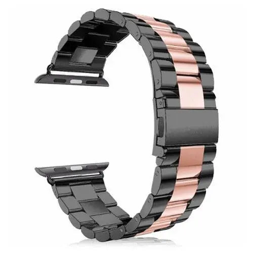Bracelet de montre en acier inoxydable pour Apple Watch Series 12 et Ultra 4, bracelet métallique haut de gamme 42/46/49 mm | Sulvida