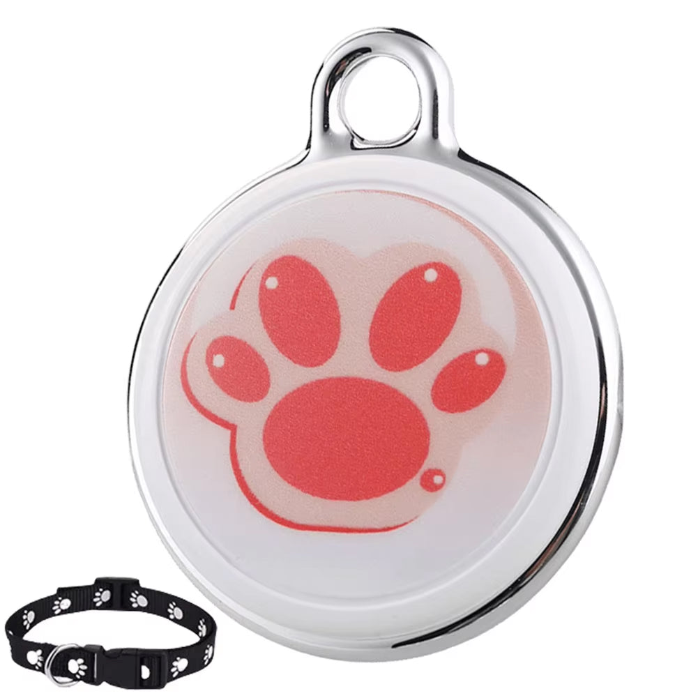 Traceur GPS pour chat avec Bluetooth, détection de proximité, étanche, compact, localisation de l’animal en temps réel | Sulvida