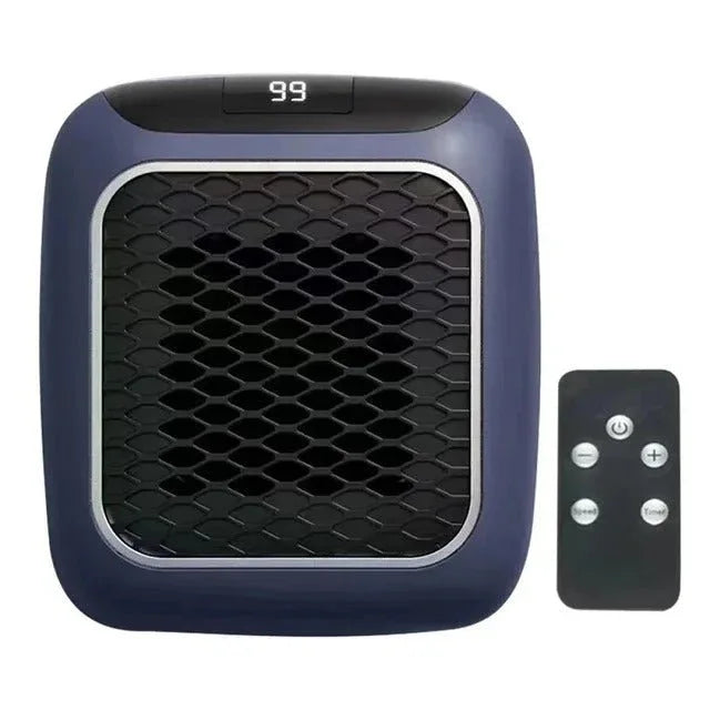 Draagbare Verwarmingskachel 800W Laag Verbruik Keramisch Stopcontact met Thermostaat Wandmontage Veilig Compact | Sulvida