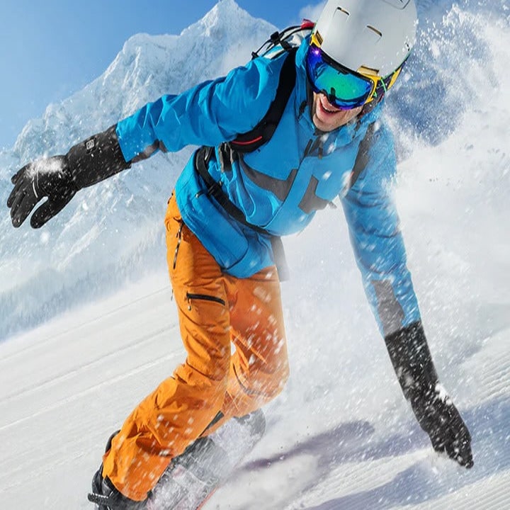 Verwarmde Binnenhandschoenen Oplaadbaar met Instelbare Temperatuur Winterhandschoenen voor Wintersport | Sulvida