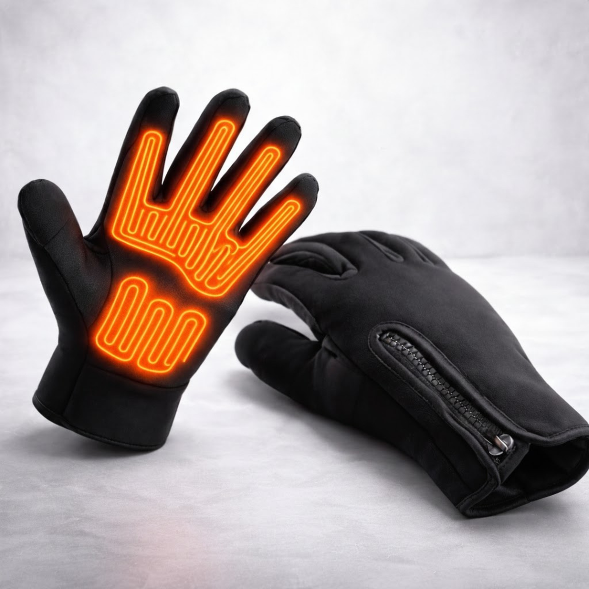 Verwarmde Handschoenen Oplaadbaar met Touchscreen Waterafstotend voor Ski Fiets Motor Wandelen Winter | Sulvida