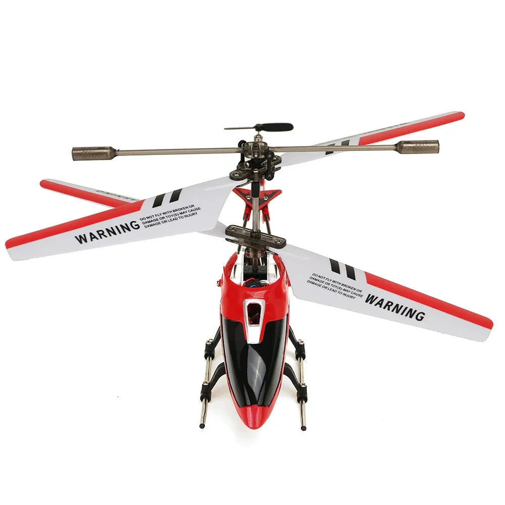 RC Mini Helikopter met Gyro Stabilisatie 3-Kanaals Besturing Compact Rood Indoor Outdoor Vliegen Speelgoed | Sulvida