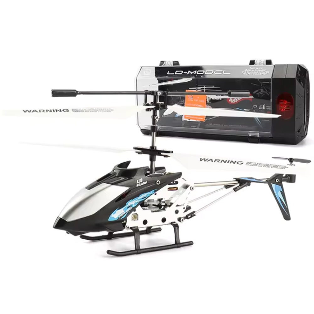 RC Mini Helikopter met Gyro Stabilisatie 3-Kanaals Besturing Compact Rood Indoor Outdoor Vliegen Speelgoed | Sulvida
