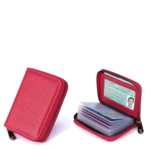 Compacte Portemonnee Meerkleurig voor Pasjes en Bankkaarten Elegante Kaarthouder Multi-card Wallet Overzichtelijk | Sulvida