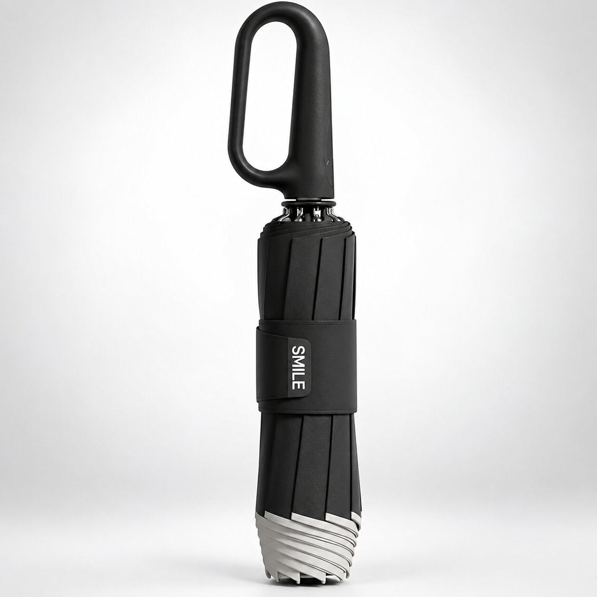 Reflecterende Paraplu Stormbestendig Windproof Compact Opvouwbaar Regenparaplu Zichtbaar in het Donker Veilig | Sulvida