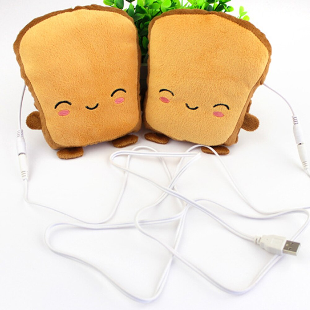 USB-verwarmde vingerloze wanten in toastvorm voor typen en gamen – ideaal voor koud weer kantoor en thuiswerken | Sulvida