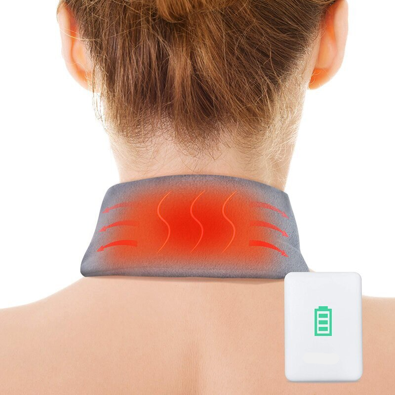 Verwarmbare USB-sjaal met 3 temperatuurstanden – Zachte fleece halsdoek voor dames en heren winter thuiswerk | Sulvida