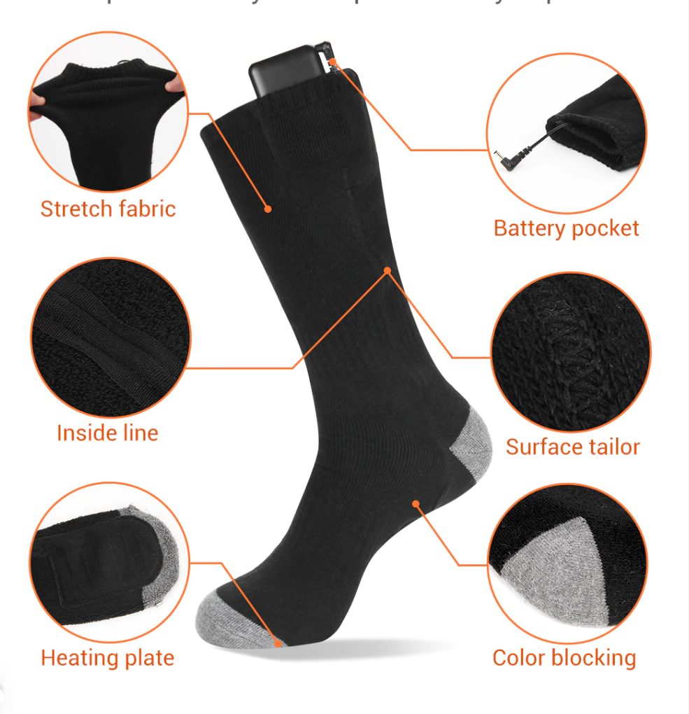 Ademende Zelfverwarmende Sokken – Comfortabel & Warm voor Koude Dagen – Unisex Wintersokken Thermisch | Sulvida